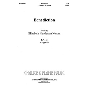 Hal Leonard Benediction SATB composed by Elizabeth Norton