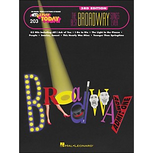 Hal Leonard Best Broadway Songs Ever 3rd Edition E-Z play 203