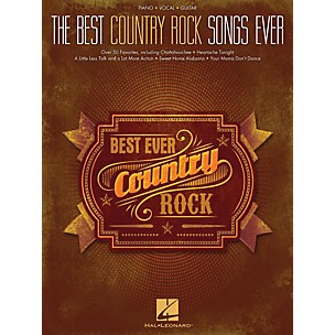 Hal Leonard Best Country Rock Songs Ever Piano/Vocal/Guitar (PVG)