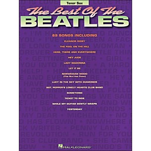 Hal Leonard Best Of The Beatles Tenor Sax