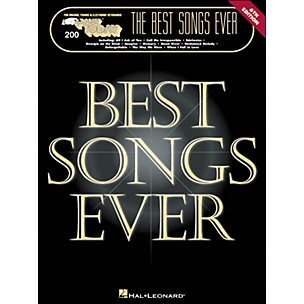 Hal Leonard Best Songs Ever 6Th Edition E-Z Play 200