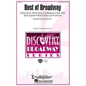 Hal Leonard Best of Broadway (Medley) 3-Part Mixed arranged by Roger Emerson