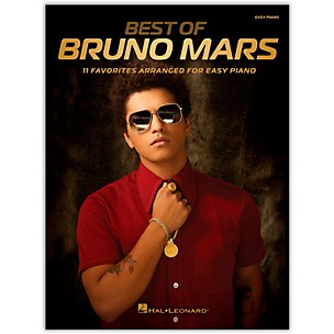 Hal Leonard Best of Bruno Mars for Easy Piano