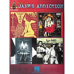 Hal Leonard Best of Jane's Addiction Guitar Tab Songbook