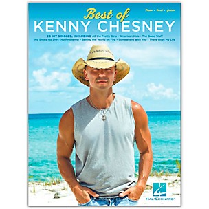 Hal Leonard Best of Kenny Chesney Piano/Vocal/Guitar Artist Songbook