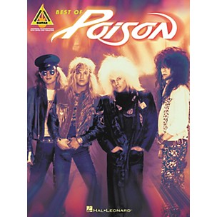 Hal Leonard Best of Poison Guitar Tab Songbook