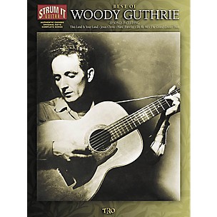 Hal Leonard Best of Woody Guthrie Strum it Guitar Book