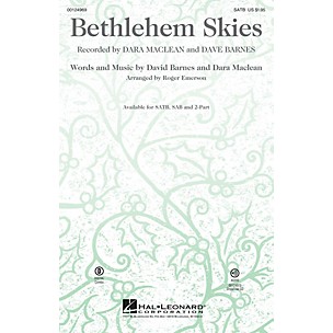 Hal Leonard Bethlehem Skies ShowTrax CD Arranged by Roger Emerson