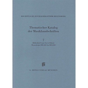 G. Henle Verlag Bibliothek Franz Xaver Haberl Henle Books Series Softcover