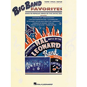 Hal Leonard Big Band Favorites Piano, Vocal, Guitar Songbook