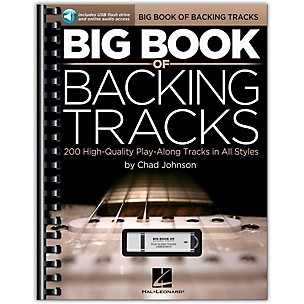 Hal Leonard Big Book Of Backing Tracks - 200 High-Quality Play-Along Tracks in All Styles (Book/Online Audio)