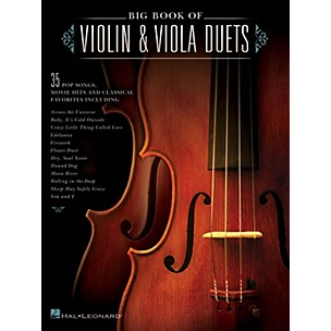 Hal Leonard Big Book of Violin & Viola Duets String Duet Series Softcover