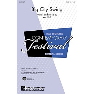 Hal Leonard Big City Swing 2-Part Composed by Mac Huff