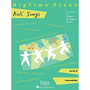 Faber Piano Adventures BigTime Piano Kids' Songs Faber Piano Adventures Series