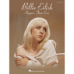 Hal Leonard Billie Eilish - Happier Than Ever Easy Piano Songbook