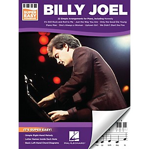 Hal Leonard Billy Joel - Super Easy Songbook