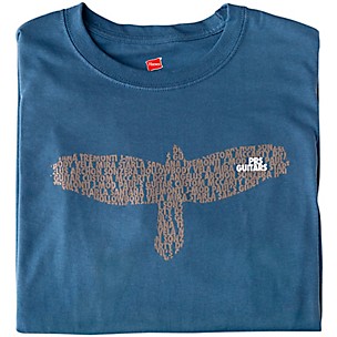 PRS Bird As A Word Slate Blue T-Shirt