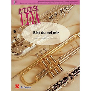 De Haske Music Bist du bei mir (Music Box Variable Wind Quartet) Concert Band Level 3 Arranged by Thomas Müller