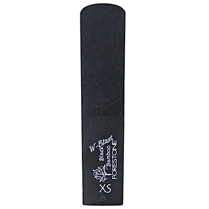 Forestone Black Bamboo Alto Saxophone Reed With Double Blast