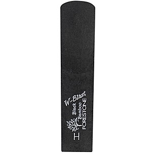 Forestone Black Bamboo Soprano Saxophone Reed with Double Blast