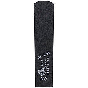 Forestone Black Bamboo Soprano Saxophone Reed with Double Blast