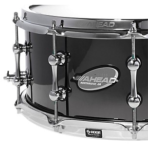 Ahead Black Chrome Bell Brass Snare Drum