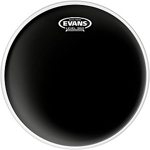 Evans Black Chrome Tom Batter Drum Head -