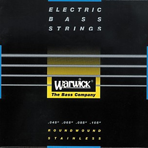 Warwick Black Label Stainless Medium Light 4-String Bass Strings