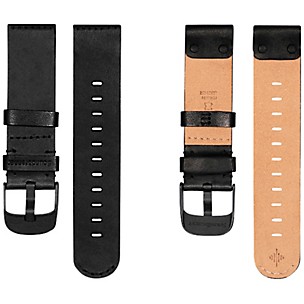 Soundbrenner Black Leather Strap for Core and Core Steel