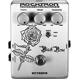 Rocktron Black Rose Octaver Octave Guitar Effects Pedal