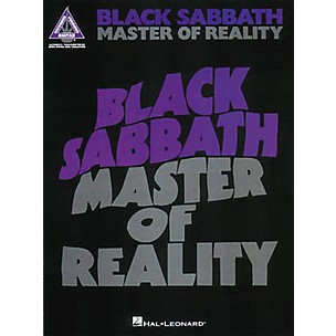 Hal Leonard Black Sabbath - Master of Reality