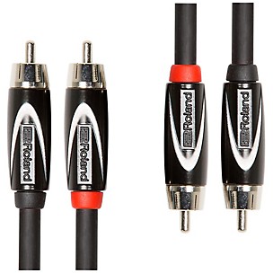 Roland Black Series Dual RCA-RCA Interconnect Cable