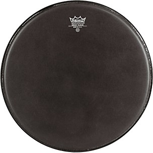 Remo Black Suede Emperor Tenor Drumhead with Crimplock