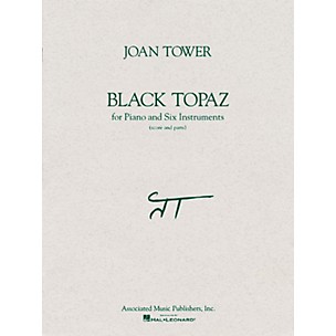 Associated Black Topaz (Score and Parts) Ensemble Series Composed by Joan Tower