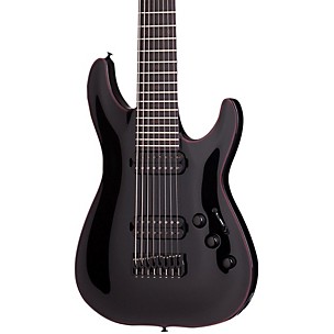 Blackjack C-8 Electric Guitar Black