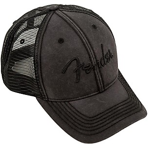 Fender Blackout Trucker Hat