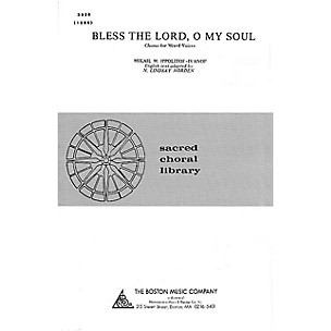 Music Sales Bless the Lord, O My Soul SATB Composed by Mikail M. Ippolitof-Ivanof