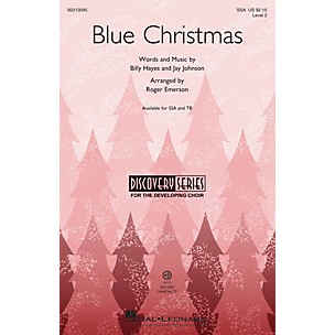 Hal Leonard Blue Christmas (Discovery Level 2) VoiceTrax CD Arranged by Roger Emerson