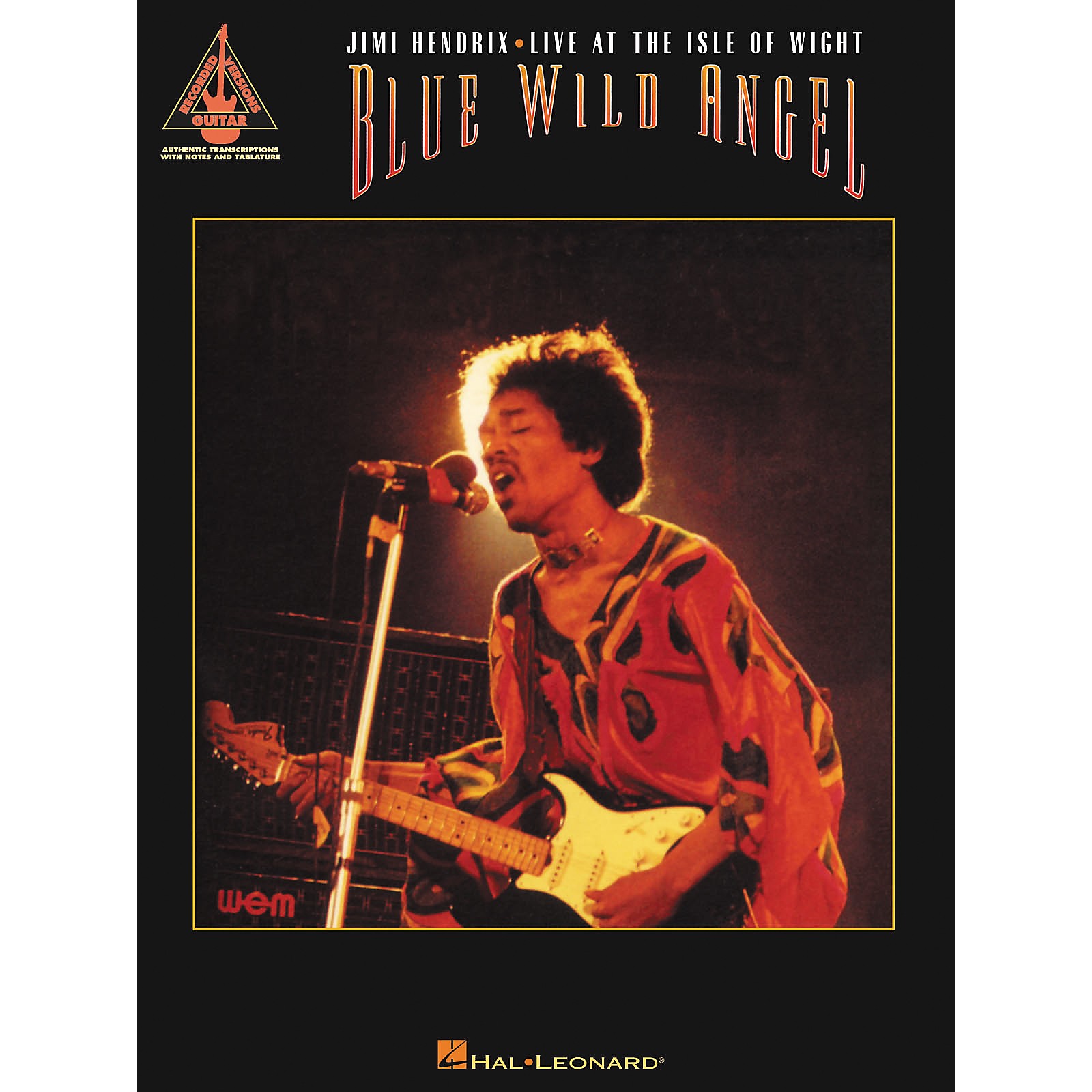 Hal Leonard Blue Wild Angel Jimi Hendrix Live at the Isle of Wight