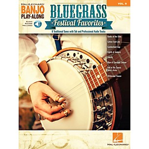 Hal Leonard Bluegrass Festival Favorites Banjo Play-Along Volume 9 Book/Audio Online