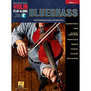Hal Leonard Bluegrass Violin Play-Along Volume 1 Book/Online Audio