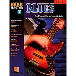Hal Leonard Blues - Bass Play-Along Series Volume 9 Book and CD