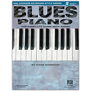 Hal Leonard Blues Piano Keyboard Style Series Book and CD