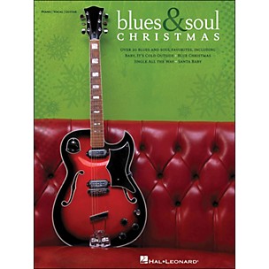 Hal Leonard Blues & Soul Christmas arranged for piano, vocal, and guitar (P/V/G)
