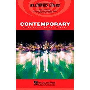 Hal Leonard Blurred Lines - Pep Band/Marching Band Level 3