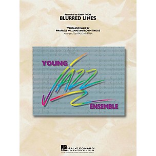 Hal Leonard Blurred Lines  - Young Jazz (Jazz Ensemble) Level 3