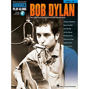 Music Sales Bob Dylan - Harmonica Play-Along Volume 12 Book/CD