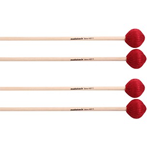 Malletech Bobo Marimba Mallets Set of 4 (2 Matched Pairs)