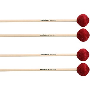 Malletech Bobo Marimba Mallets Set of 4 (2 Matched Pairs)