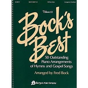 Fred Bock Music Bock's Best - Volume 2 Fred Bock Publications Series